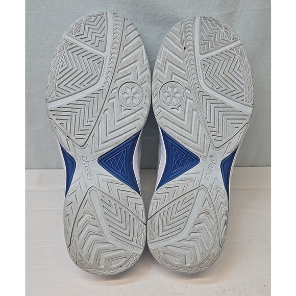 Asics Gel Dedicate 7 Shoes Womens sz 9 Sky Blue White Running Athletic Sneakers - Picture 9 of 12
